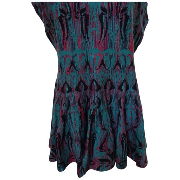 M Missoni Sleeveless Knit Multicolor Wool Blend Top Size 46 - Picture 5 of 16